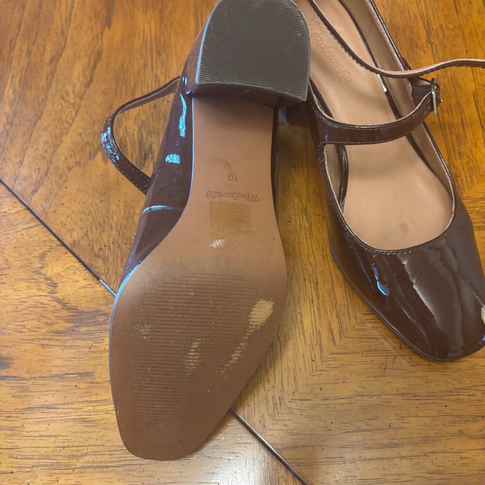 Patent madewell size 10 mary jane shoes - Picture 2 of 4